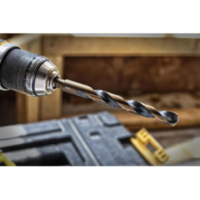 Набір свердл DeWALT по металу Black&amp;Gold HSS-G, 14 шт, кейс Tough Case (DT70727)