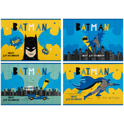 Альбом для малювання Kite DC Comics, 24 аркушів (DC23-242)