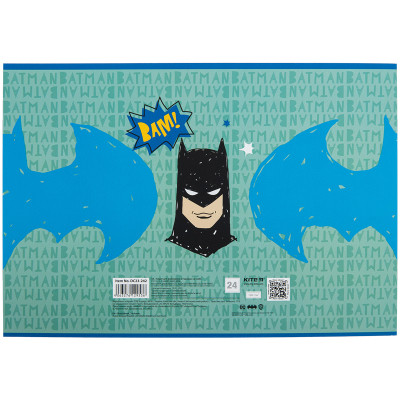 Альбом для малювання Kite DC Comics, 24 аркушів (DC23-242)