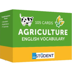 Навчальний набір English Student Картки для вивчення англійської мови Agriculture English Vocabulary, українська (591225964)