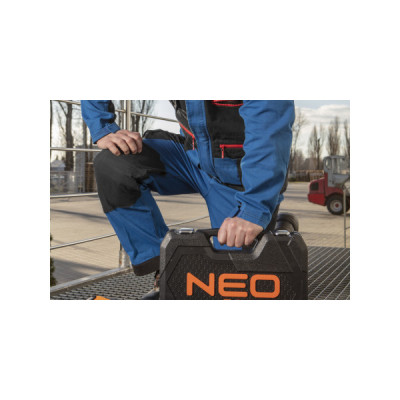 Куртка робоча Neo Tools HD+, розмір XXL (56), 275 г/м2,бавовна, високий комір, кишен (81-215-XXL)