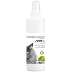 Спрей для тварин Unicum Organic проти бліх і кліщів для кішок 100 мл (4820150202125)
