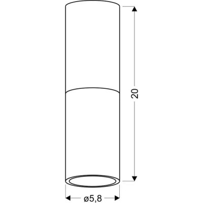 Світильник точковий Candellux 2282688 TUBA (2282688)