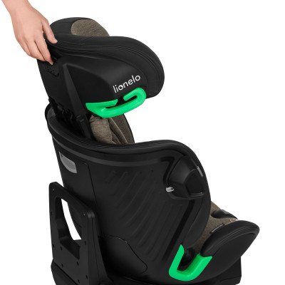 Автокрісло Lionelo Harmony I-Size Green Olive Leather (LO-HARMONY I-SIZE GREEN OLIVE LEATHER)