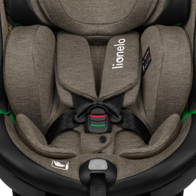 Автокрісло Lionelo Harmony I-Size Green Olive Leather (LO-HARMONY I-SIZE GREEN OLIVE LEATHER)