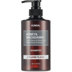 Шампунь Kundal Honey &amp; Macadamia Shampoo Ylang Ylang 500 мл (8809568743938)