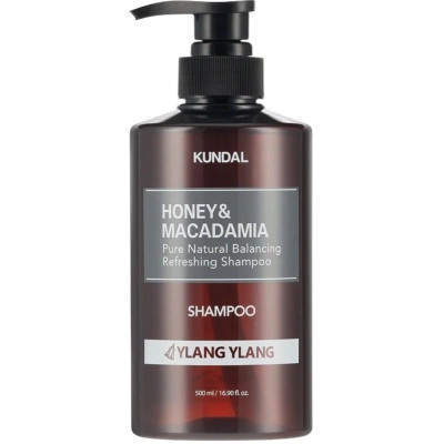 Шампунь Kundal Honey &amp; Macadamia Shampoo Ylang Ylang 500 мл (8809568743938)