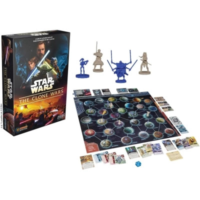 Настільна гра Z-Man Games Star Wars: The Clone Wars - A Pandemic System Game , Англійська (841333113483)