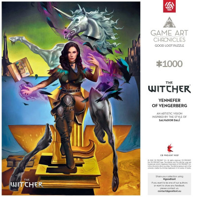 Пазл GoodLoot The Witcher Yennefer &amp; Salvador Dali 1000 ел. (5908305247555)