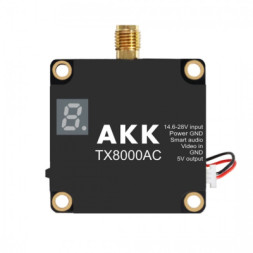 Відеопередавач (VTX) AKK Ultra Long Range 8W 4.9G-6G 96CH (TX8000AC)