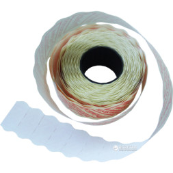 Етикет-стрічка Printex 26х12/1000 біла фігурна (5860)