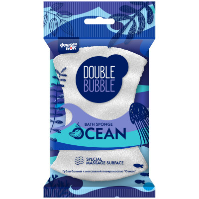 Губка для купания Фрекен БОК Ocean С массажной поверхностью Цвет в ассортименте (4823071606362)