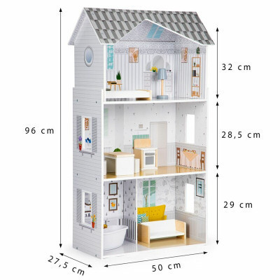 Ігровий набір Ecotoys Ляльковий будиночок Grace (8210)