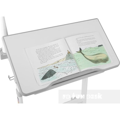 Парта зі стільцем FunDesk Cantare Grey
