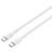 Дата кабель USB-C to USB-C 1.0m CC60SC10 60W Silicon White Canyon (CNS-CC60SC10W)