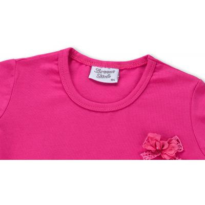 Плаття дитяче Breeze зі спідницею в смужку (8753-86G-fuchsia)