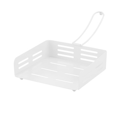 Салфетница Ardesto Midori 18х18х6.5см, метал, біла (AR0906W)