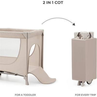 Дитячий манеж Kinderkraft Joy 2 Beige (5902533925124)