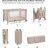 Дитячий манеж Kinderkraft Joy 2 Beige (5902533925124)