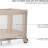 Дитячий манеж Kinderkraft Joy 2 Beige (5902533925124)