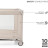 Дитячий манеж Kinderkraft Joy 2 Beige (5902533925124)