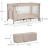 Дитячий манеж Kinderkraft Joy 2 Beige (5902533925124)