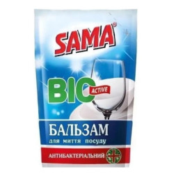 Засіб для ручного миття посуду Sama Антибактеріальний бальзам 450 г (4820270630334)