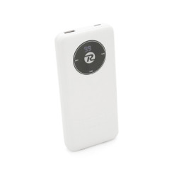 Батарея універсальна Remax 10000mAh 22.5W, cables Type-C + Lighting, White (RPP-37)
