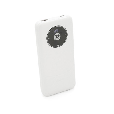 Батарея універсальна Remax 10000mAh 22.5W, cables Type-C + Lighting, White (RPP-37)