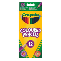 Олівці кольорові Crayola 12 шт (256245.024)