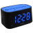 Настільний годинник Technoline WT465 з радіо Black/Blue (WT465 blaue) (DAS302337)