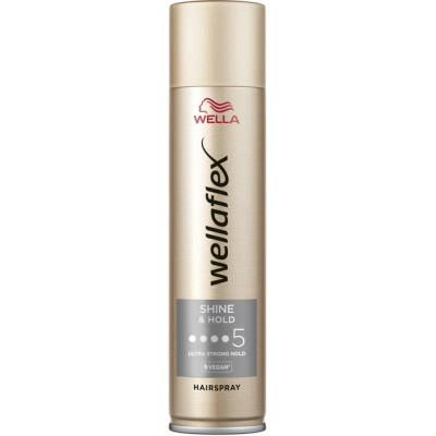 Лак для волосся WellaFlex Shine &amp; Hold 5 Ultra Strong Hold 400 мл (4056800922680/4064666594118)