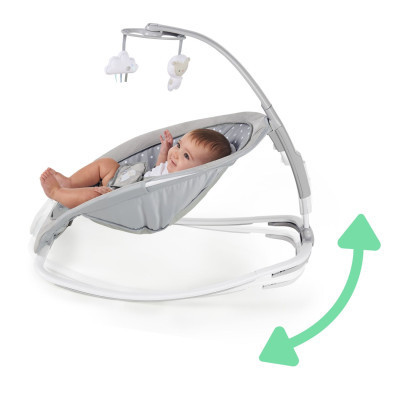 Крісло-гойдалка Ingenuity 2 в 1 Cuddle Lamb (12118)