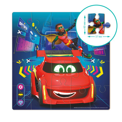 Пазл DoDo на 20 елементів Batwheels. Червоний птах. Ред (200553)