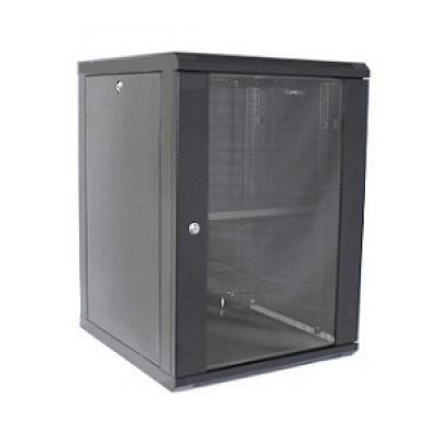 Шафа настінна Hypernet 15U 19&quot; 600x600 (WMNC66-15U-FLAT-BLACK)