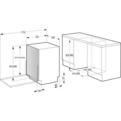 Посудомийна машина Gorenje GV643E90