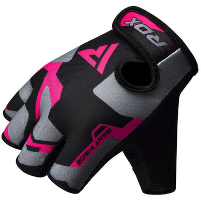 Рукавички для фітнесу RDX F6 Sumblimation Pink S (WGS-F6P-S)