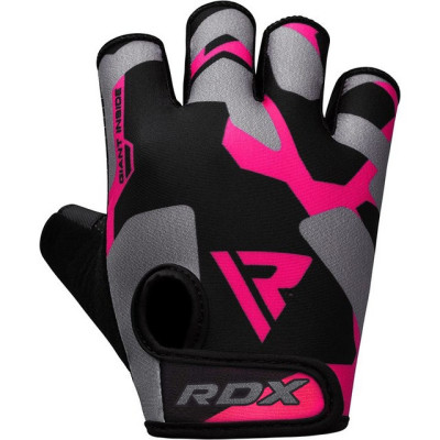 Рукавички для фітнесу RDX F6 Sumblimation Pink S (WGS-F6P-S)