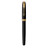 Ручка пір&#039;яна Parker SONNET 17 Matte Black Lacquer GT  FP F (84 811)