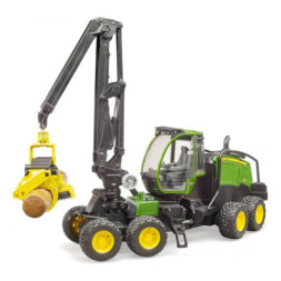 Спецтехніка Bruder Харвестер John Deere 1270G з 1 колодою (02135)