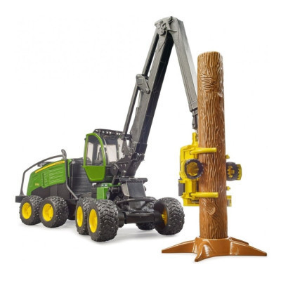 Спецтехніка Bruder Харвестер John Deere 1270G з 1 колодою (02135)