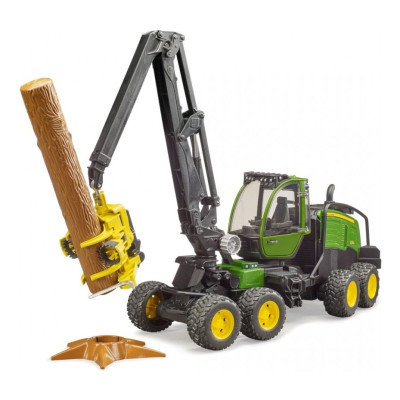 Спецтехніка Bruder Харвестер John Deere 1270G з 1 колодою (02135)