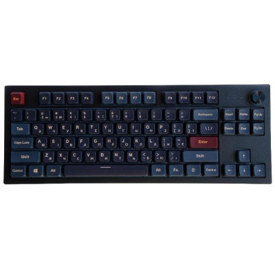 Клавіатура MONTECH Darkness MK87DR TKL DR USB UA Black (MK87DR)