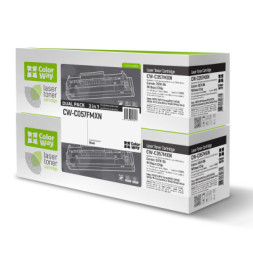 Картридж ColorWay для CANON 057H Black без чипа DUAL PACK (CW-C057FMXN)