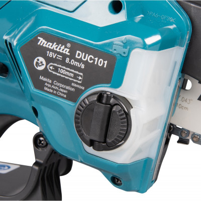 Ланцюгова пила Makita LXT, 18V, 100мм (без АКБ та ЗП) (DUC101Z)