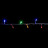 Гірлянда Delux STRING С 200 LED 10m мульти/прозорий IP20 (90009499)