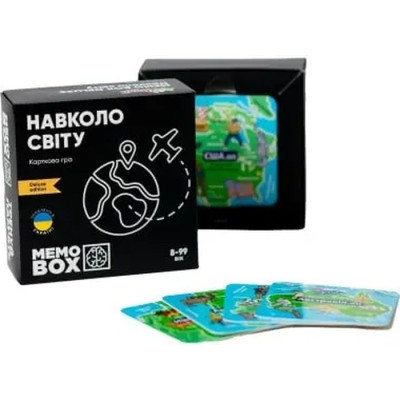 Настільна гра JoyBand MemoBox Delux Навколо світу (MBD102)