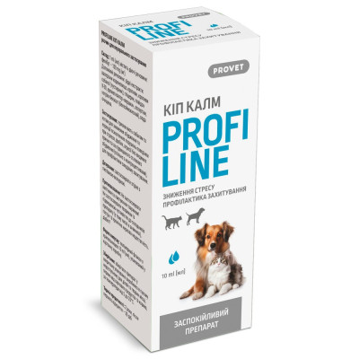 Краплі для тварин ProVET Profiline заспокійливе для котів і собак 10 мл (4823082434756)