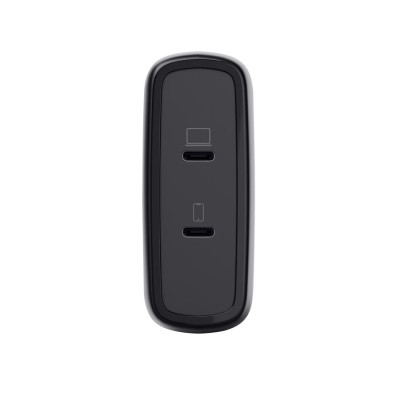 Зарядний пристрій Trust 2xUSB-C 100W GaN PD/PPS black (25527_TRUST)