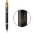 Ручка кулькова Parker IM 17 UKRAINE Black GT BP Тризуб прозорий (22032_T010y)